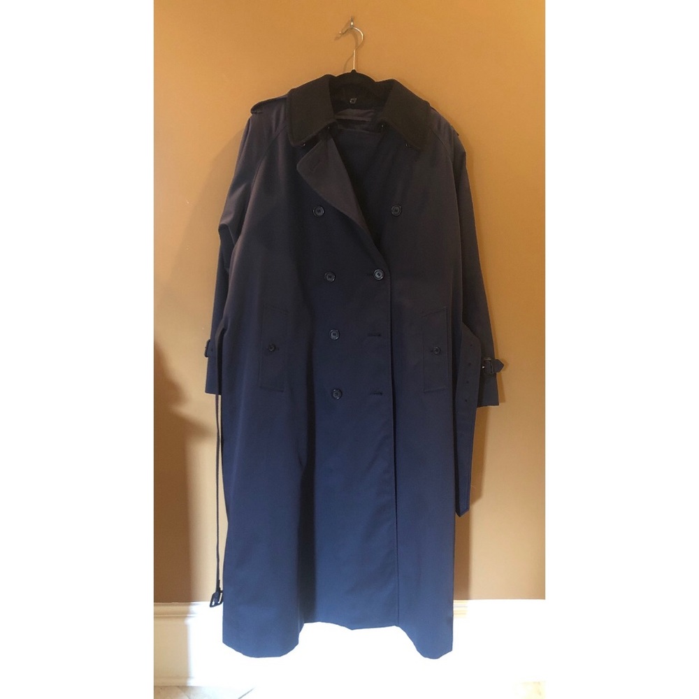 Burberry navy trench coat size 18XL